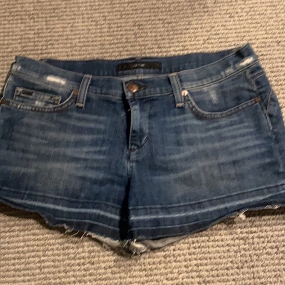 Joe's Jeans Dark Blue Denim Cutoff Shorts